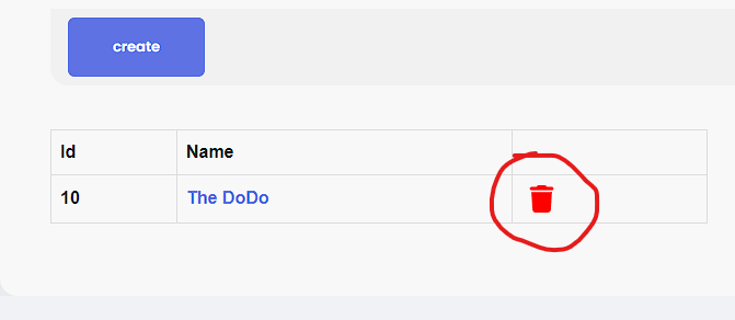 Delete