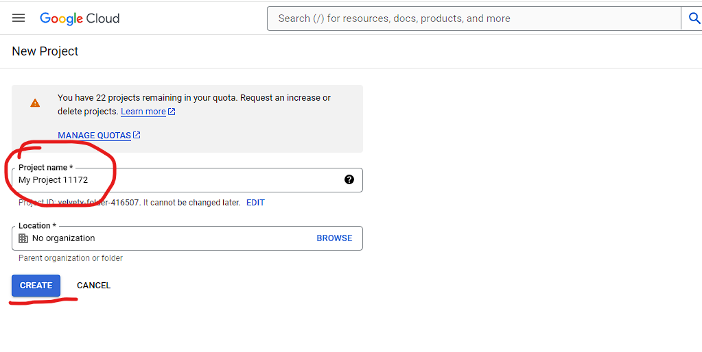 Google Project