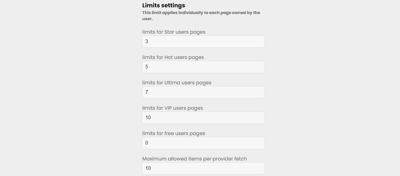 limits
