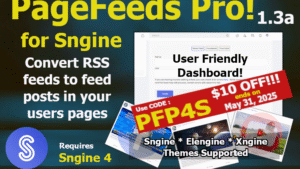 PageFeeds Pro! w/ SocialSync for Sngine