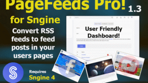 PageFeeds Pro! w/ SocialSync for Sngine