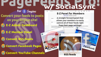 PageFeeds Pro! w/ SocialSync for Sngine